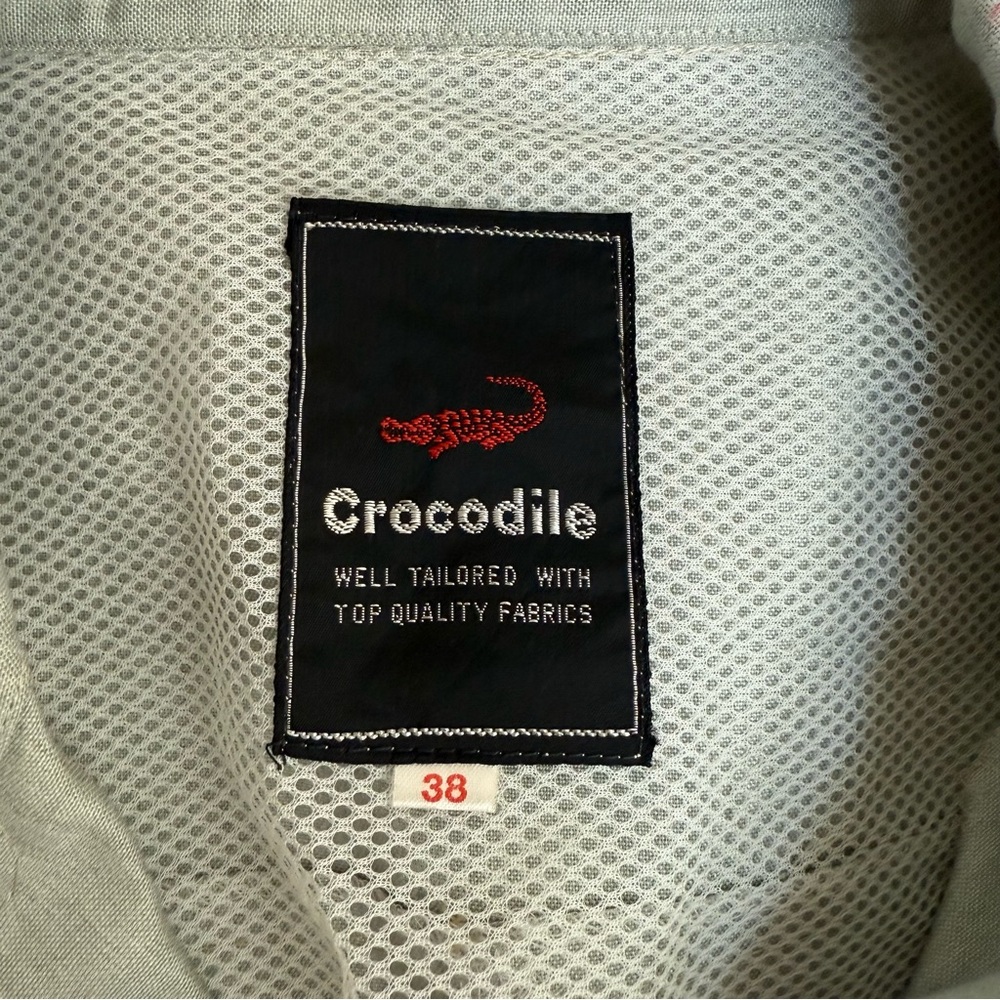 Retro Sage Green 4 Pocket Safari Button-Up Shirt - Picture 13 of 13